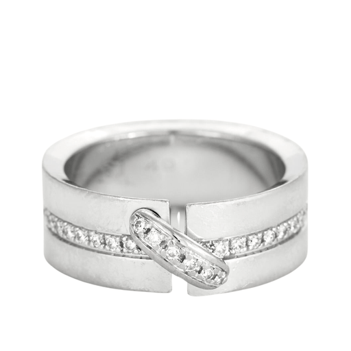 CHAUMET ring - LIEN - Ring in white gold and diamonds. 58 Facettes DDV2871-1