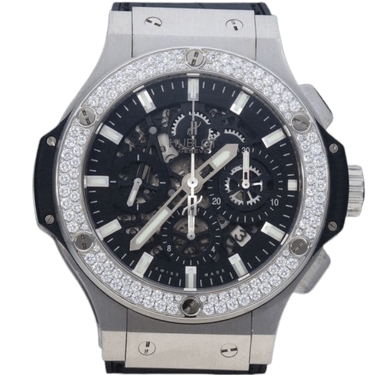 Montre Hublot Montre Big Bang 44 Chronograph Diamonds 58 Facettes MT40200