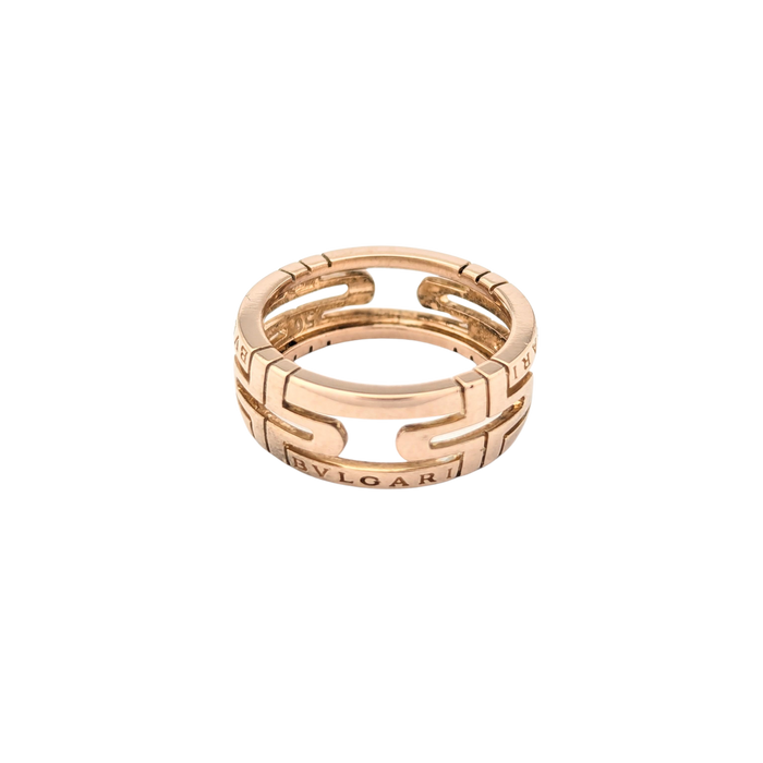 BULGARI - Bague Parentesi or rose