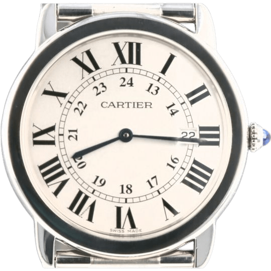 Montre Cartier Montre Ronde De Cartier 58 Facettes MT40115