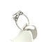 Bague Bague en platine et or blanc 750 avec diamants et saphirs synthétiques 58 Facettes Z1351209