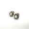 Boucles d'oreilles Boucles d'oreilles en or jaune et platine, perles et diamants 58 Facettes Z1351594