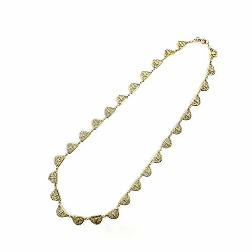 Collier Collier fantaisie en or jaune 750 58 Facettes Z1351743