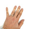 Bague 54 Alliance tour complet en or jaune 18k et diamants 58 Facettes Z15B51149