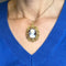 Pendentif Pendentif camée en or jaune 750 et agate 58 Facettes Z15B51440