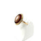 Bague 50 Bague camée en or jaune 750, coquille et agate 58 Facettes Z15B51441
