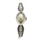 Montre Montre femme en or blanc 750 ornée de diamants (1970) 58 Facettes Z15B51480