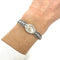 Montre Montre femme en or blanc 750 ornée de diamants (1970) 58 Facettes Z15B51480