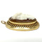 Pendentif Pendentif camée en volume en or jaune 750 et agate 58 Facettes Z15B51550