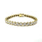 Bracelet Bracelet rivière de diamants en or jaune 18 carats 58 Facettes Z15B51553
