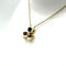 Collier Collier trèfle en or jaune et diamants 58 Facettes Z15B51648