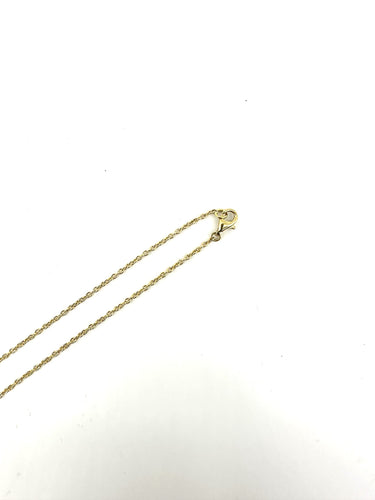 Collier Collier trèfle en or jaune et diamants 58 Facettes Z15B51648