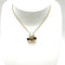 Collier Collier trèfle en or jaune et diamants 58 Facettes Z15B51648
