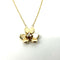 Collier Collier trèfle en or jaune et diamants 58 Facettes Z15B51648