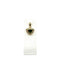 Pendentif Pendentif en or jaune 750, émeraude et diamants 58 Facettes Z15B51665