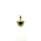 Pendentif Pendentif en or jaune 750, émeraude et diamants 58 Facettes Z15B51665