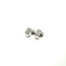 Boucles d'oreilles Boucles d'oreilles en or blanc 750 pavées de diamants 58 Facettes Z15B51745