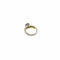 Bague 56 Bague en or bicolore 750 avec saphir ovale et diamants 58 Facettes Z15B51763