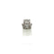 Bague 53 Bague Art déco en platine et or blanc 750 avec diamants 58 Facettes Z15B51787