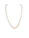 Necklace Falling cultured pearl necklace 58 Facettes