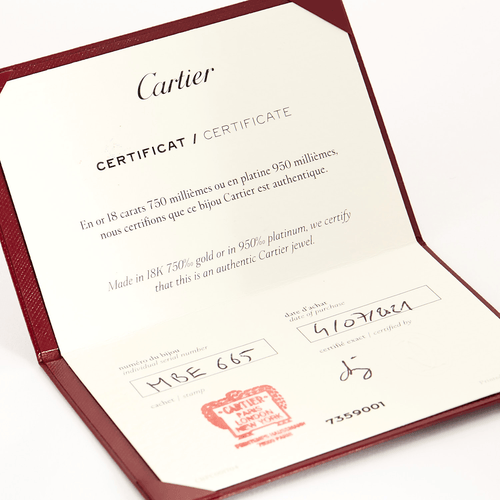 Bague 54 CARTIER - LOVE - Modèle Classique - Bague en or blanc 58 Facettes DV19574-2