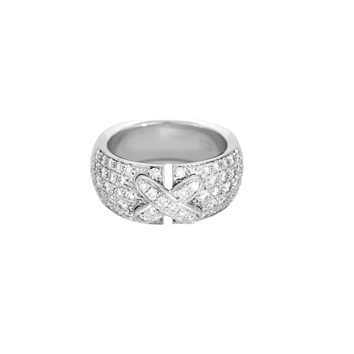 Chaumet - Liens -  Bague  en or blanc et diamants