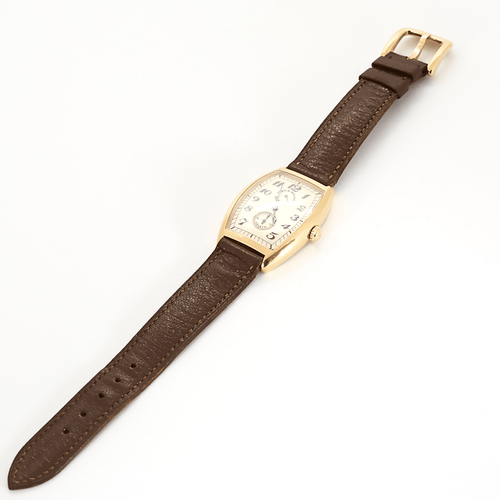 Montre Franck Muller - Cintrée Curvex - Montre en or rose à boitier Tonneau à mouvement remontage manuel 58 Facettes DV19726 - 1