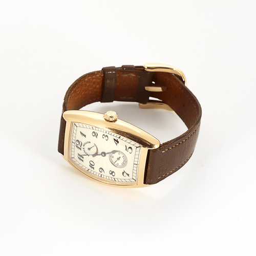 Montre Franck Muller - Cintrée Curvex - Montre en or rose à boitier Tonneau à mouvement remontage manuel 58 Facettes DV19726 - 1