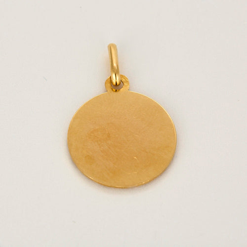 Pendentif AUGIS - Médaille sentimentale 58 Facettes DV11852-2