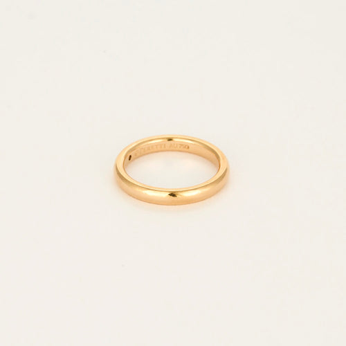 Bague 49 Tiffany & Co.  Elsa Peretti - Alliance en or rose et diamants 58 Facettes DV19586-2