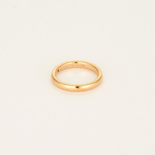 Bague 49 Tiffany & Co.  Elsa Peretti - Alliance en or rose et diamants 58 Facettes DV19586-2