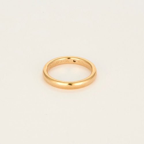 Bague 49 Tiffany & Co.  Elsa Peretti - Alliance en or rose et diamants 58 Facettes DV19586-2