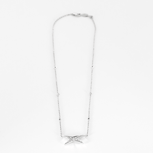 Collier Mauboussin  "Mes Nuances à Toi" Collier or blanc et diamants 58 Facettes DDV19671-1