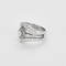 50.5 Bague duo en or gris, platine et diamants 58 Facettes DV9424-5-505