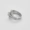 50.5 Bague duo en or gris, platine et diamants 58 Facettes DV9424-5-505