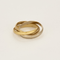 Bague 56 Cartier - Trinity - Petit modèle - Bague trois ors 58 Facettes DV19750-1-56-3