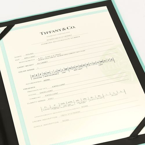 Bague 49 TIFFANY & CO - Bague Solitaire en platine et diamants 58 Facettes DV18516-1-49-2