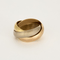 Bague 53 CARTIER - Trinity - Extra large - Bague trois anneaux en or de trois couleurs 58 Facettes DV0379-24-53-2