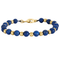Bracelet Dinh Van - Menottes - Bracelet lapis lazuli et or jaune 58 Facettes DV20085-1