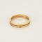 Bague 54 Dinh Van- Seventies - Bague en or rose et diamants 58 Facettes DV1703-2
