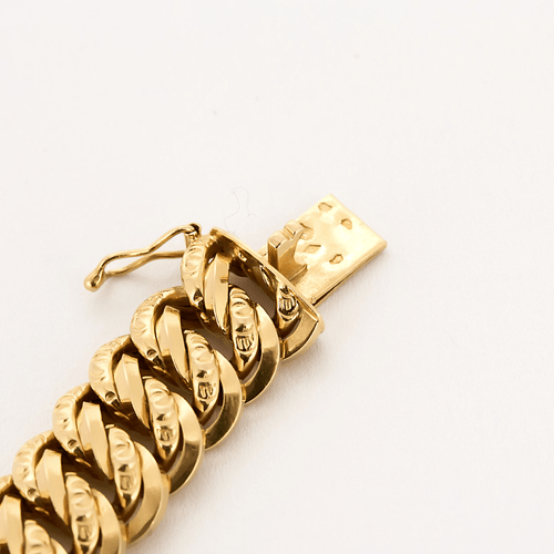 Bracelet Bracelet gourmette en or jaune 58 Facettes DV4076-2