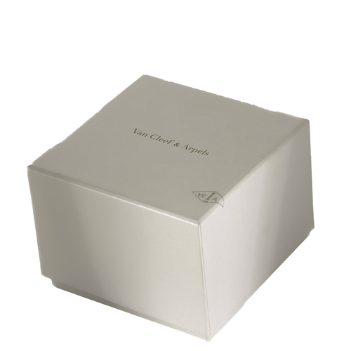 VAN CLEEF & ARPELS - Montre en or blanc et diamants à boitier rond et mouvement quartz 58 Facettes DV19552-1