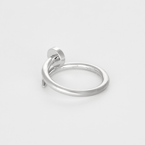 Bague 59 CARTIER - Juste un clou - Classique. Bague en or gris 58 Facettes DV20398-1