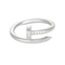 Bague 59 CARTIER - Juste un clou - Classique. Bague en or gris 58 Facettes DV20398-1