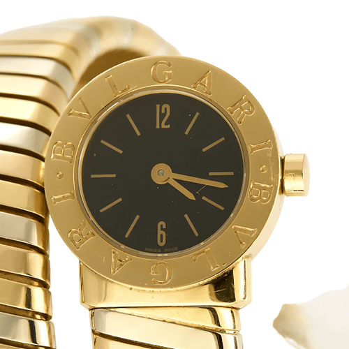 Montre BVLGARI - Montre Serpenti Tubogas - Montre trois ors à boitier rond à mouvement quartz 58 Facettes DV19769-7