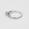 MAUBOUSSIN - "Tu es le sel de ma vie" - Bague Solitaire en or blanc et diamants