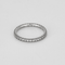 Bague 49 CARTIER - ETINCELLE - Alliance américaine en or blanc et diamants 58 Facettes DV18908-3-49-2
