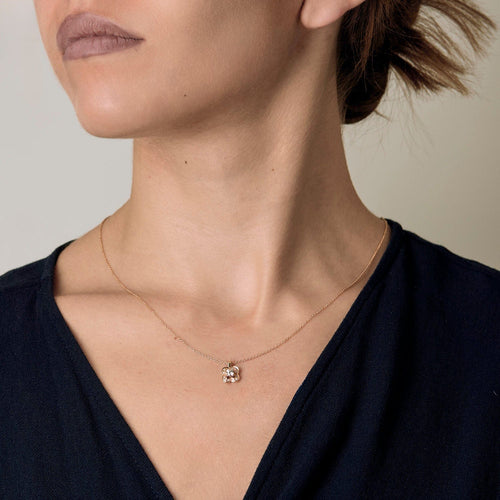 Collier MAUBOUSSIN - CHANCE OF LOVE N°2 - Collier en or rose et diamants 58 Facettes DV8536-5