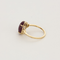 Bague 55 Bague en or 14K et rubis cabochon 58 Facettes DV20258-1-DV0882-1