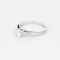 Bague 48 Mauboussin- Tu es le Sel de ma vie N°5 - Bague solitaire en or gris et diamants 58 Facettes DV13879-1